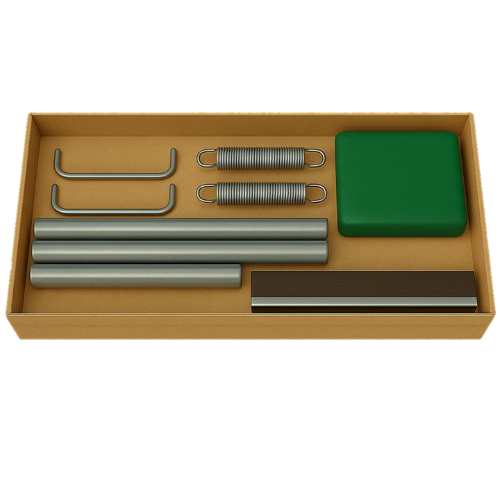 Tri-tennis® extension kit (PRO to XL) - Green canvas